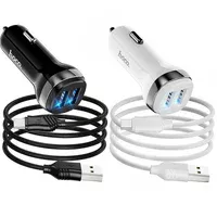 АЗУ Hoco Z40 (2USB 2.4A) + Type-C Белый