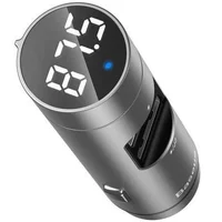 АЗУ Baseus Energy Column Bluetooth FM Launcher PPS 2USB Серебряный