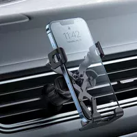 Автоутримувач Baseus Stable Gravitational Car Mount Lite (Air Outlet Version) (SUWX01) Чорний
