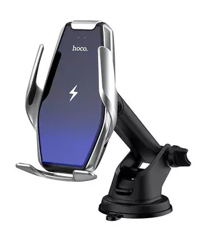 Автодержатель з БЗУ Hoco S14 Сталевий