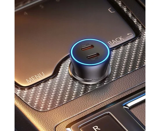 АЗУ Baseus Golden Contactor Pro Dual Type-C+Type-C 40W (CGJP00001) Темно-сірий