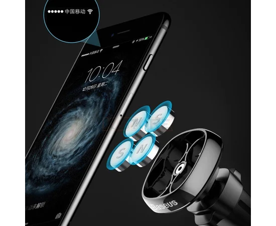 Автодержатель Baseus Magnetic Privity Pro Air SUMQ-PR Черный