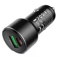 АЗУ Hoco Z42 PD 20W + QC3.0 (1USB/3A) Черный
