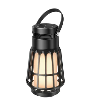 Bluetooth Колонка Hoco BS61 Wild fun outdoor campinh light Magic black night