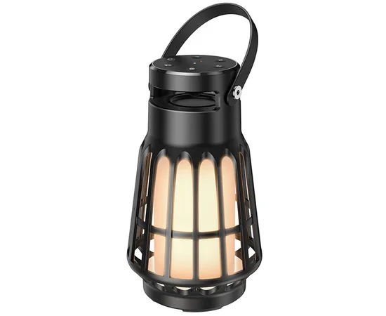 Bluetooth Колонка Hoco BS61 Wild fun outdoor campinh light Magic black night