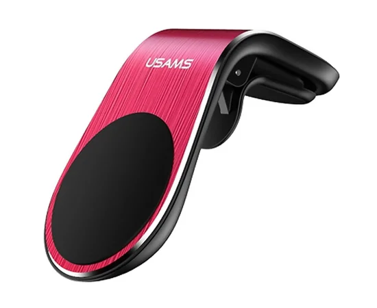 Автодержатель Usams US-ZJ046 Clip (Air Vent) Красный