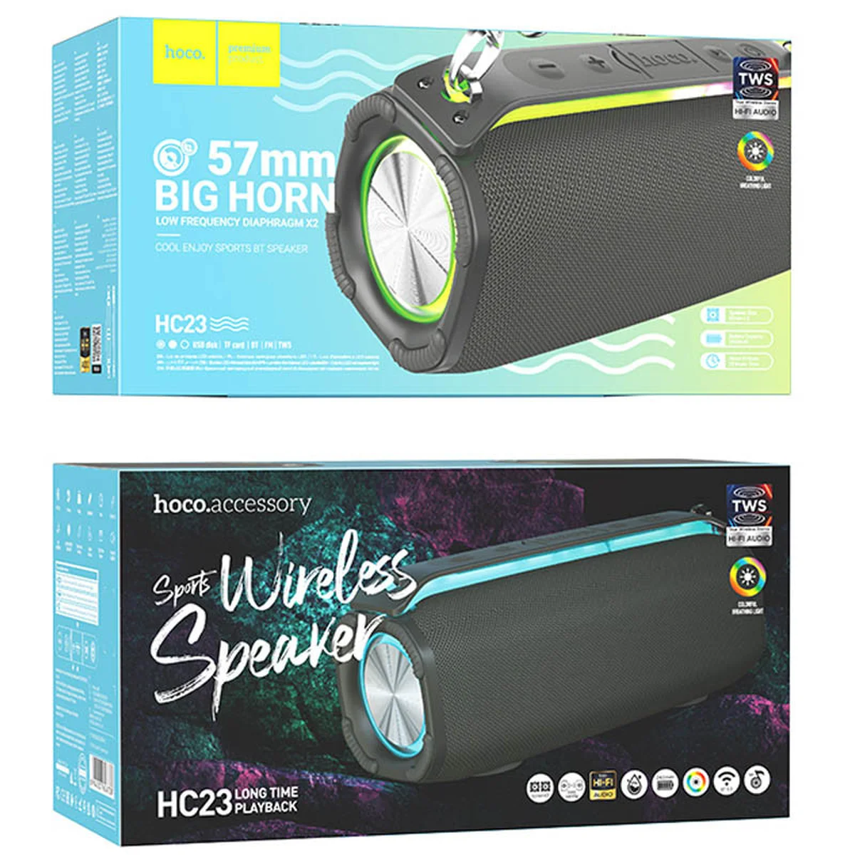 Bluetooth Колонка Hoco HC23 Rick sports Gray