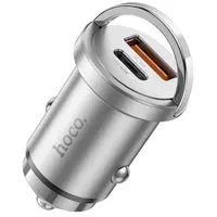 АЗУ Hoco NZ10 Handy PD45W+QC3.0 + Type-C to Type-C Silver