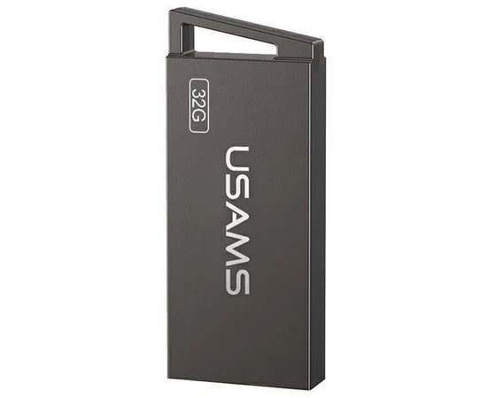 Флеш накопичувач USAMS US-ZB206 USB2.0 High Speed Flash Drive 32 Gb Iron-grey