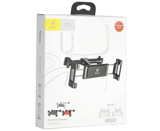 Автодержатель Baseus Backseat Car Mount, на підголівник Чорний