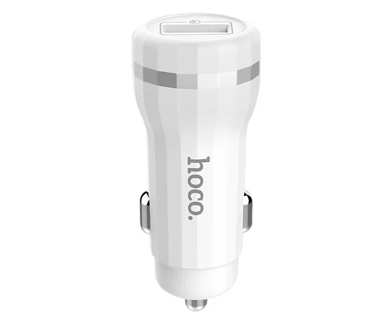 АЗП Hoco Z27A Staunch QC3 3A.0 1USB Білий