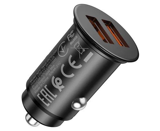 АЗУ Hoco NZ1 PD36W+QC3.0 (2USB/3.0A) Чорний