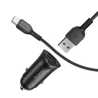 АЗУ Hoco Z39 QC3.0 (2USB) + Type-C Черный