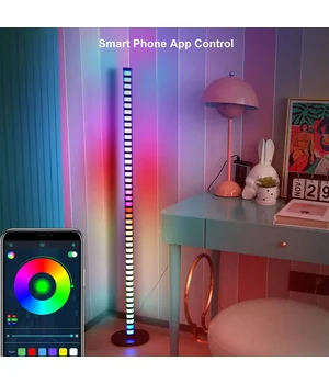 Підлогова кутова LED лампа RGB Magic 2 Bluetooth USB with app Black