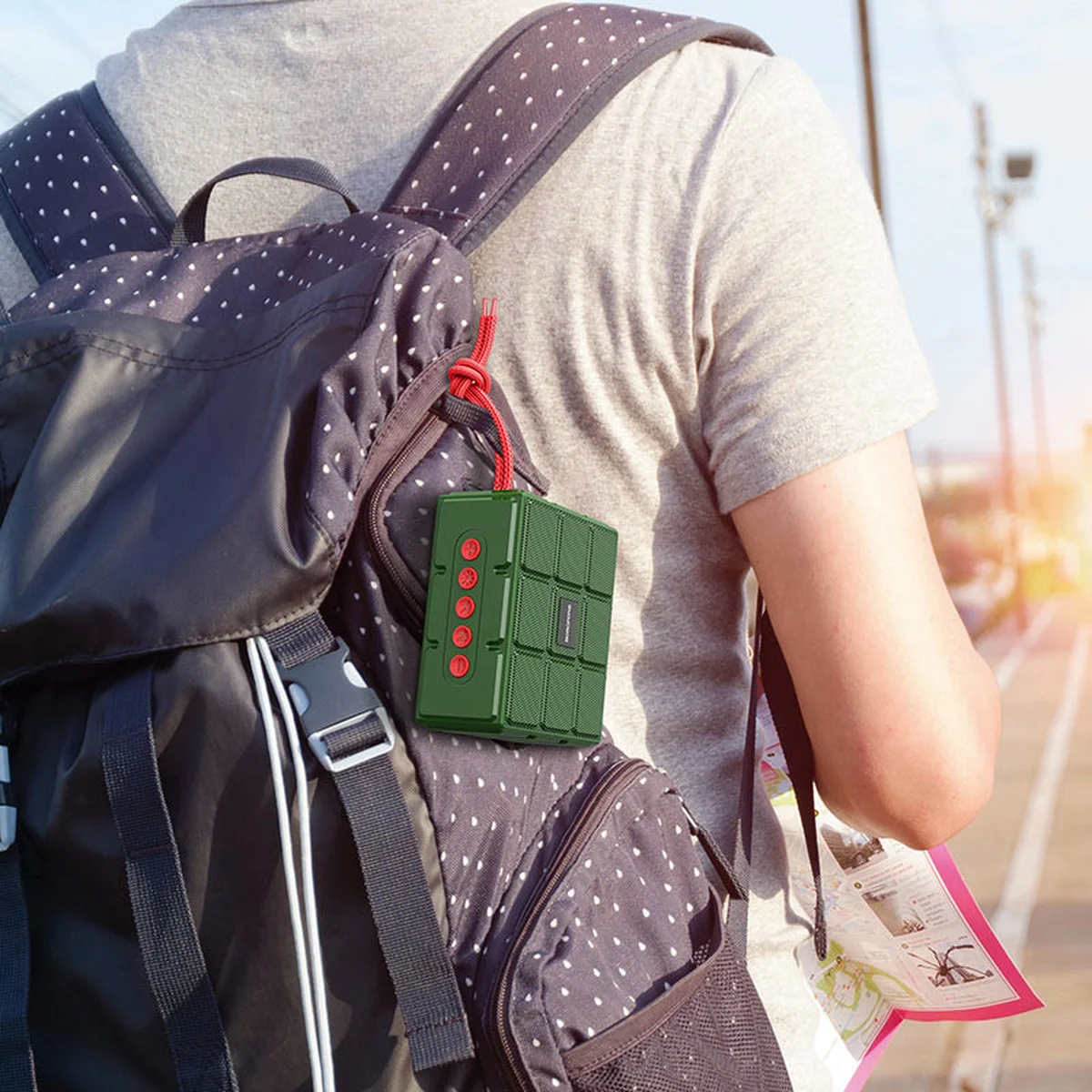 Bluetooth Колонка Borofone BR16 Зеленый