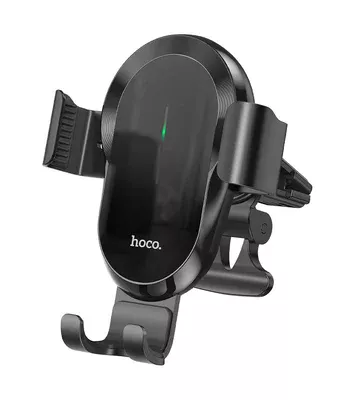 Автотримач із БЗУ Hoco CA105 Чорний