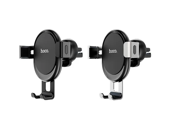 Автодержатель Hoco CA56 с авто захватом телефона Черный