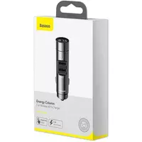 АЗУ Baseus Energy Column Bluetooth FM Launcher PPS 2USB Серебряный