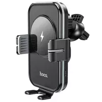 Автотримач з БЗУ Hoco CA80 Чорний