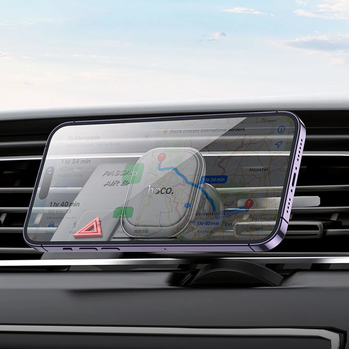 Автодержатель Hoco H29 Brilliant magnetic (air outlet) Black