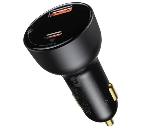 АЗУ Baseus Superme Digital Display PPS 100W USB+Type-C (CCZX-01) Черный