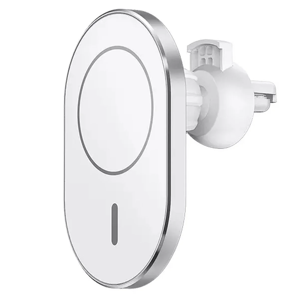 Автодержатель с БЗУ Wiwu MagSafe Wireless Charger Car mount CH-306 15W  White