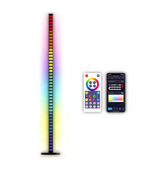 Підлогова кутова LED лампа RGB Magic 2 Bluetooth USB with app Black