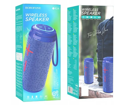 Bluetooth Колонка Borofone BR24 Blue