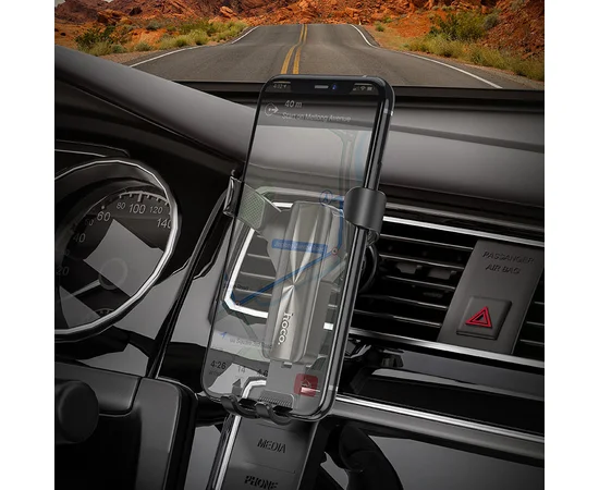 Автодержатель Hoco CA71 Черный