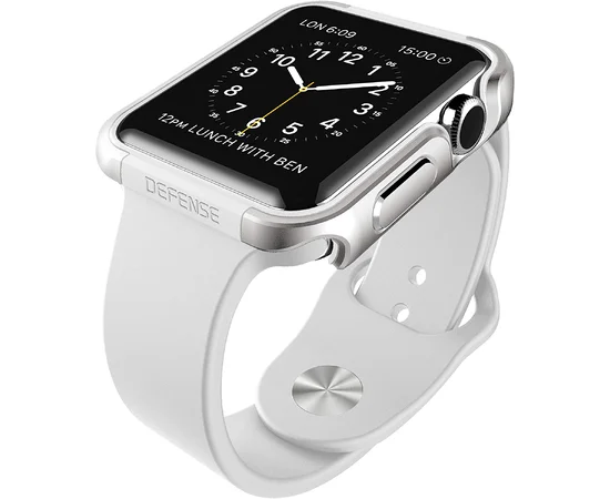 Чехол Defense Edge Series для Apple watch 40mm Серебряный / Silver
