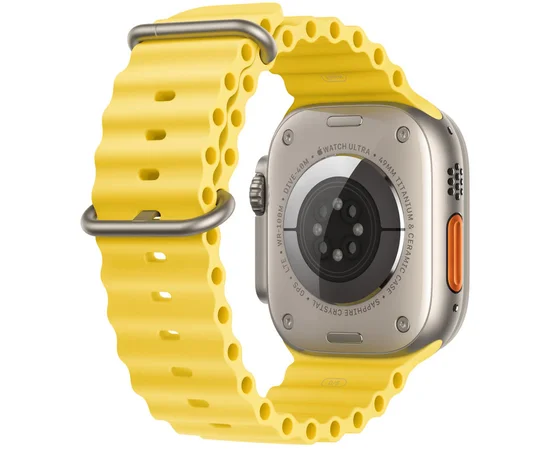 Ремінець Ocean Band для Apple watch 42mm/44mm/45mm/49mm Жовтий / Yellow