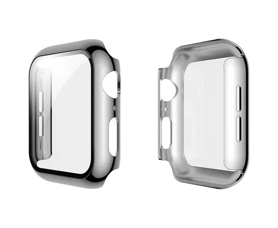 Чехол с защитным стеклом BP ATC для Apple Watch 38mm Silver