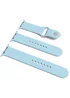 Силіконовий ремінець для Apple Watch Sport Band 38/40 (S / M & M / L) 3pcs Блакитний / Lilac Blue
