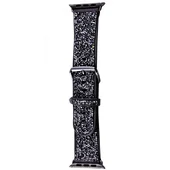 Ремешок Bling World Rock Diamond для Apple Watch 38/40/41mm Черный