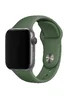 Силіконовий ремінець для Apple watch 38mm / 40mm Зелений / Army green