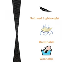 Ремінець Nylon для Apple watch 38mm / 40mm Чорний / Black