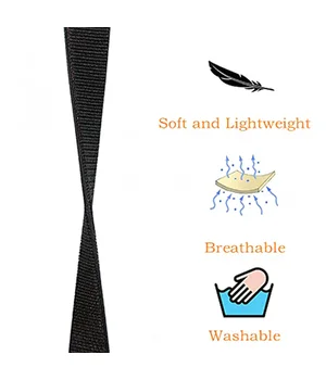 Ремінець Nylon для Apple watch 38mm / 40mm Чорний / Black