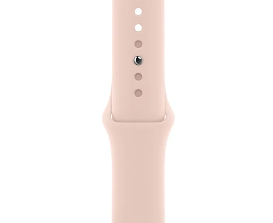 Силиконовый ремешок для Apple watch 38mm / 40mm Розовый / Pink Sand