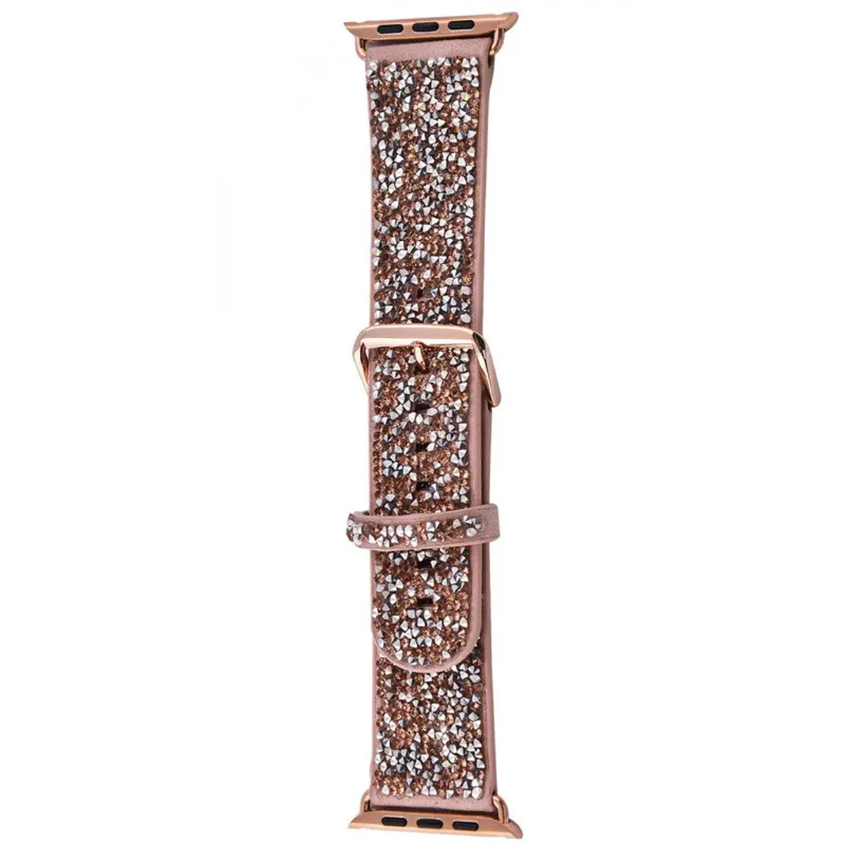 Ремешок Bling World Rock Diamond для Apple Watch 42/44/45mm Розовый