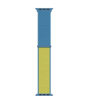Ремешок Nylon для Apple watch 38mm/40mm/41mm Blue / Yellow