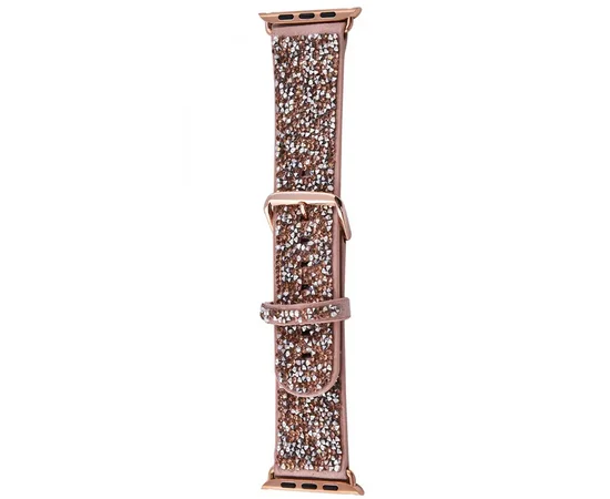 Ремінець Bling World Rock Diamond для Apple Watch 38/40/41mm Рожевий