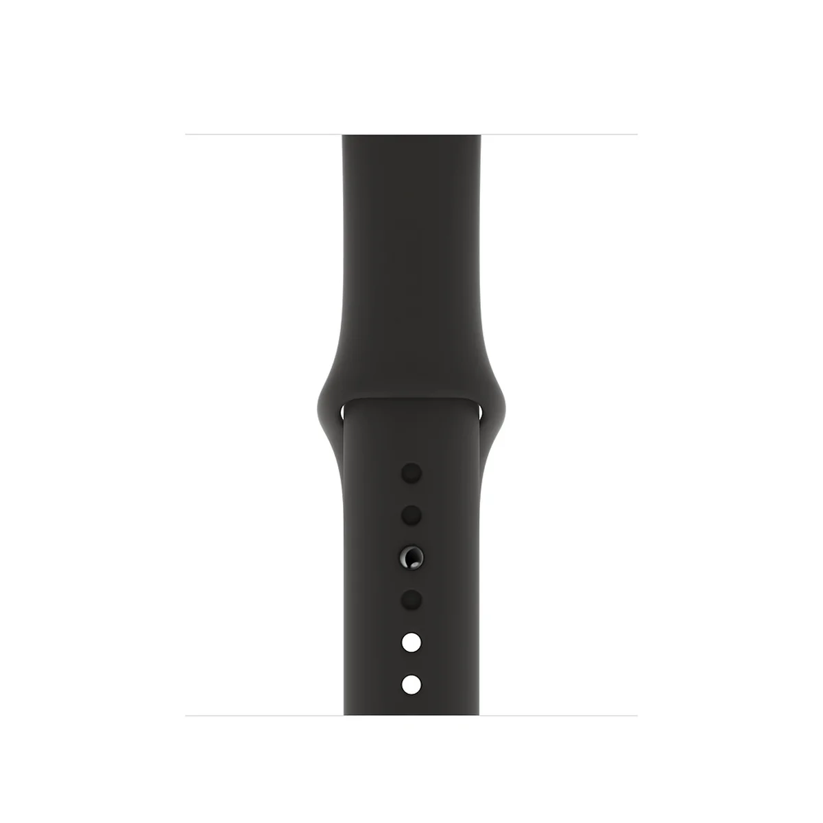 Силіконовий ремінець для Apple watch 42mm / 44mm Чорний
