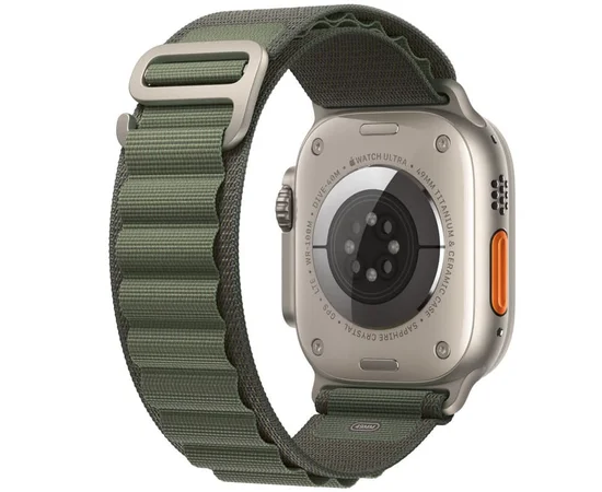 Ремінець Alpine Loop для Apple watch 42mm/44mm/45mm/49mm (m/l) Зелений / Green