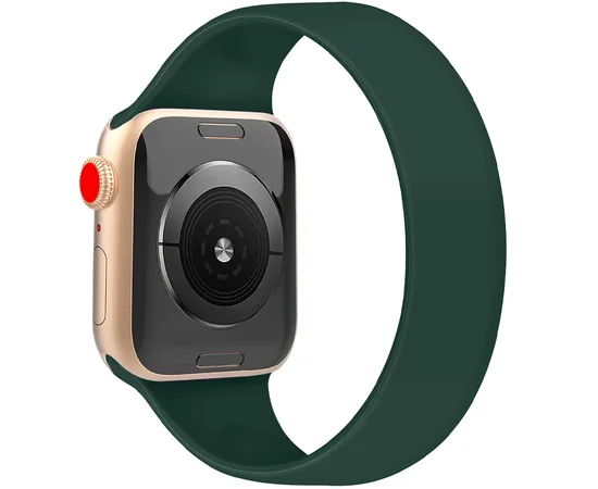 Ремешок Solo Loop для Apple watch 38mm/40mm 150mm (5) Зеленый / Pine green
