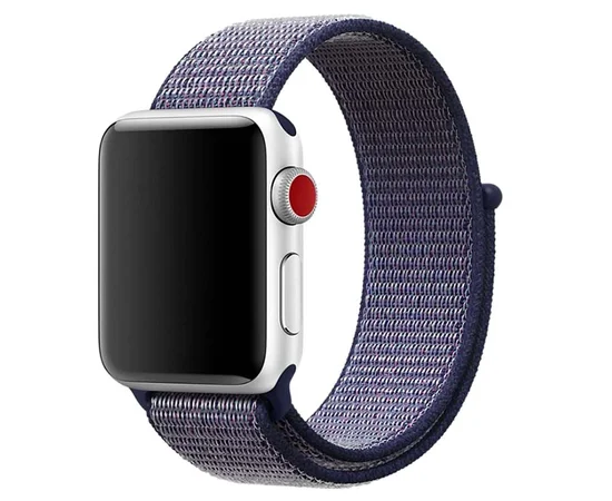 Ремешок Nylon для Apple watch 38mm/40mm Синий / Midnight blue