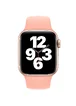 Силиконовый ремешок для Apple watch 38mm / 40mm Розовый / Flamingo
