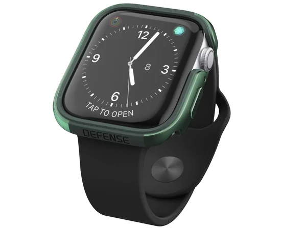 Чехол Defense Edge Series для Apple watch 44mm Зеленый / Midnight Green