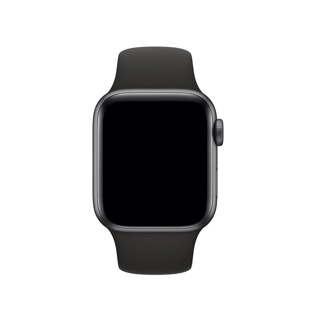 Силіконовий ремінець для Apple watch 42mm / 44mm Чорний
