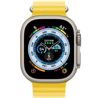 Ремешок Ocean Band для Apple watch 42mm/44mm/45mm/49mm Желтый / Yellow