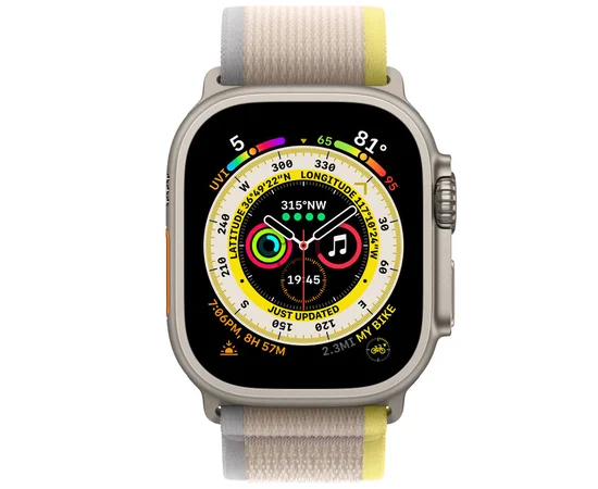 Ремінець Trail Loop для Apple watch 42mm/44mm/45mm/49mm (m/l) Yellow / Beige